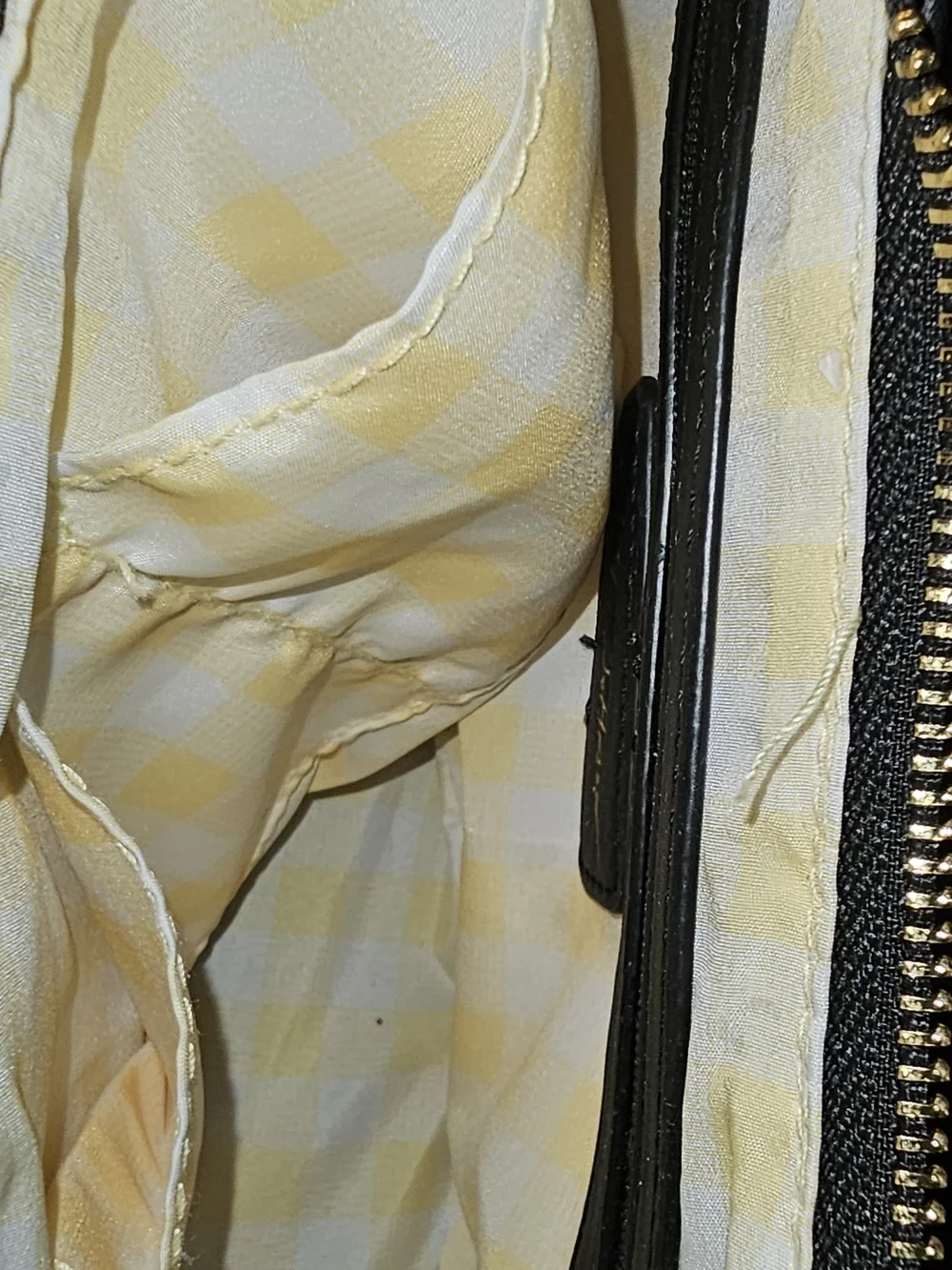 Betsey Johnson Black Daisy Crescent Shoulder Bag with Cream Charm